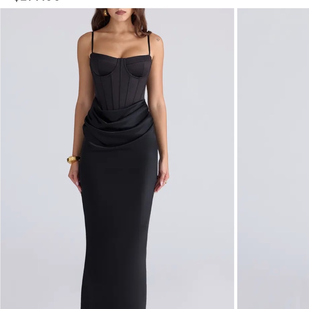 House of CB Elegant Black Gown